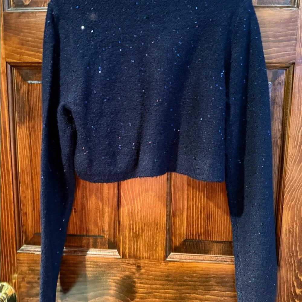 The Children's Place Navy Sequin Cardigan